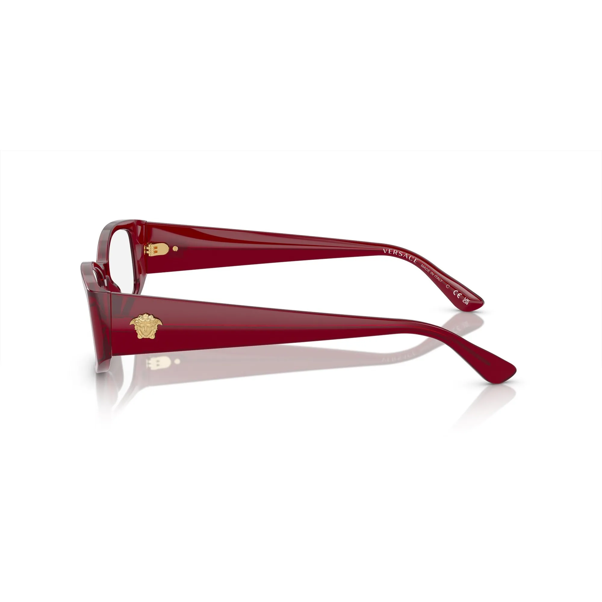   Versace VE 3343 - 5430 Bordeaux | Occhiale Da Vista Donna 