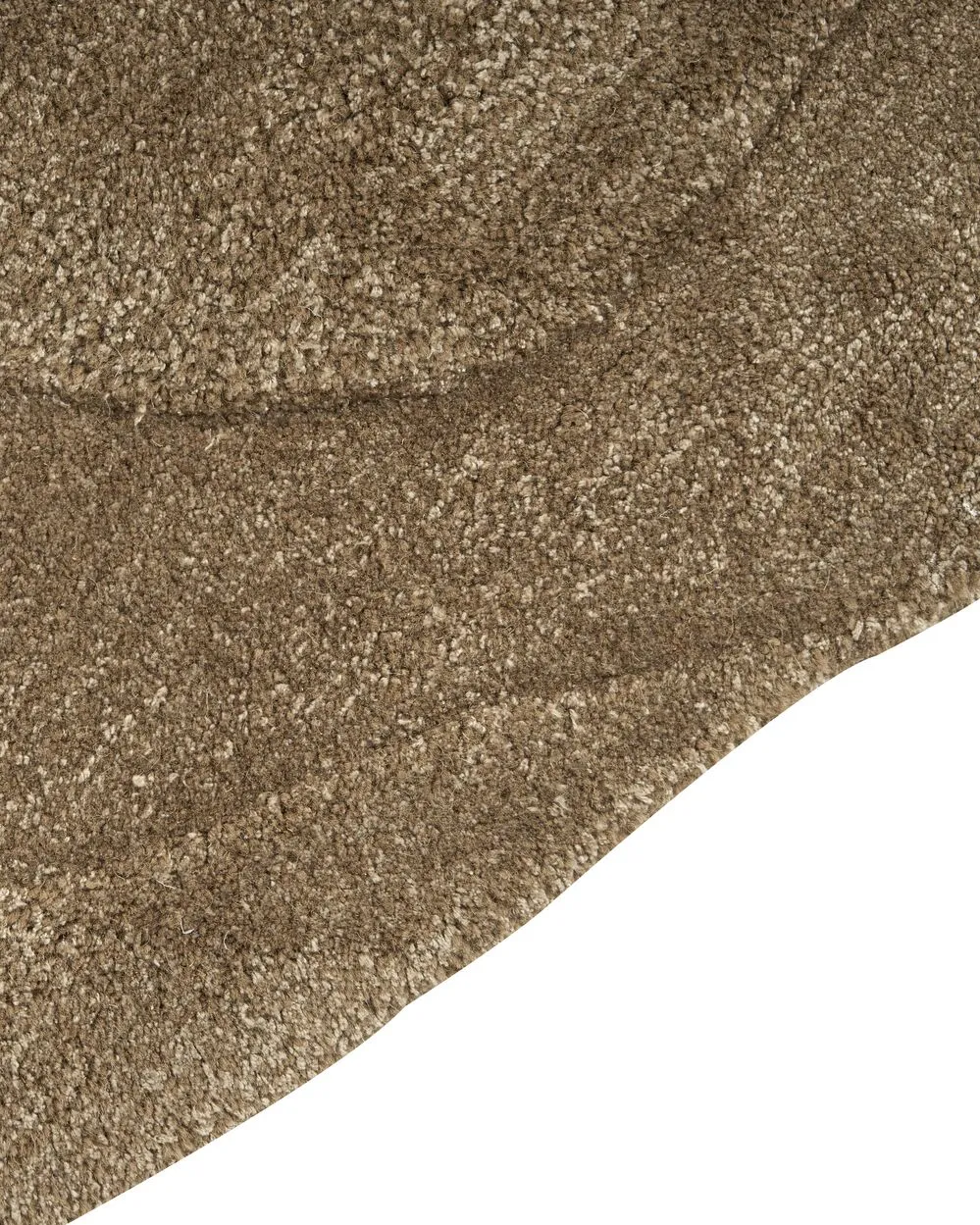 Viscose Area Rug 160 x 160 cm Green KASBO