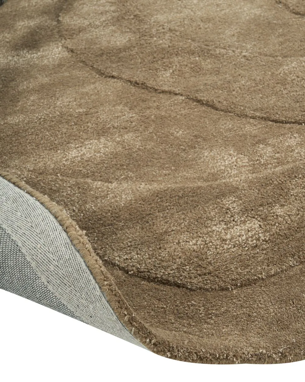 Viscose Area Rug 160 x 160 cm Green KASBO