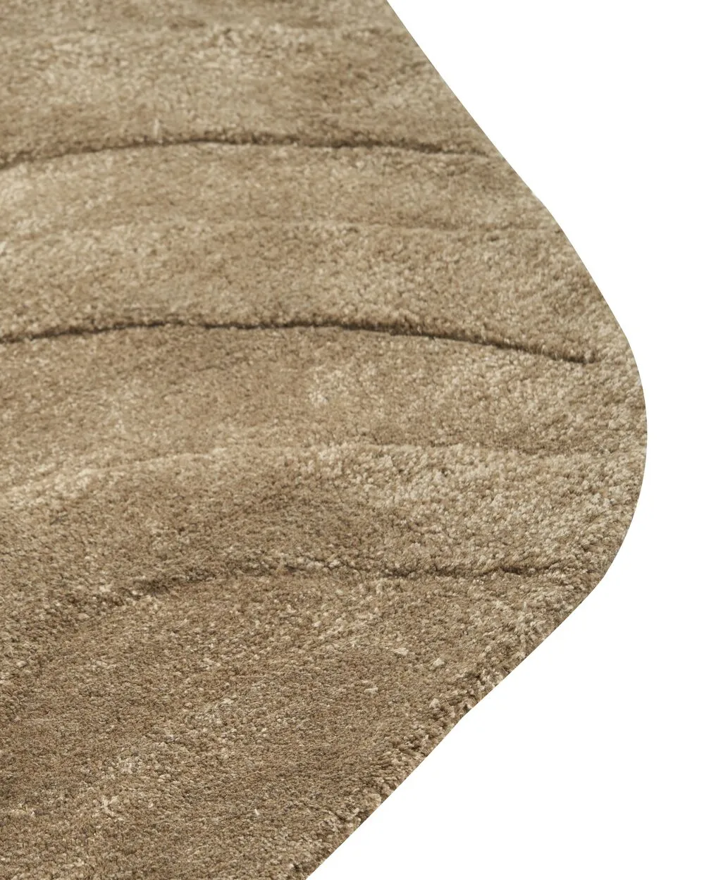 Viscose Area Rug 160 x 160 cm Green KASBO