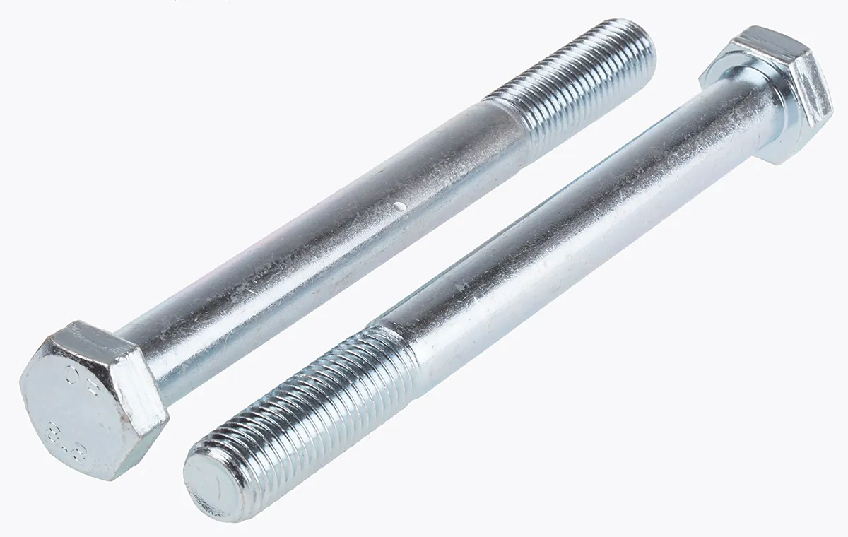 Vite metrica RS PRO in Acciaio  ad alta resistenza, M16 x 160.0mm