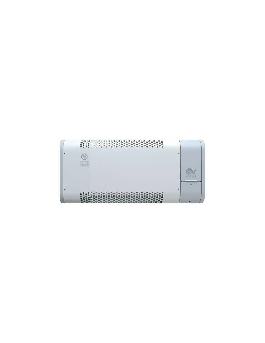 Vortice 70572 Microsol 1000-V0 Termoconvettore da parete slim silenzioso con termostato ambiente, 1000W, 2 potenze MADE IN ITALY