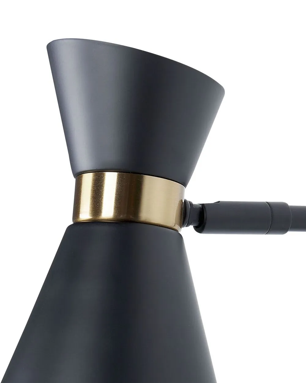 Wall Lamp MELAWI Adjustable Metal Black