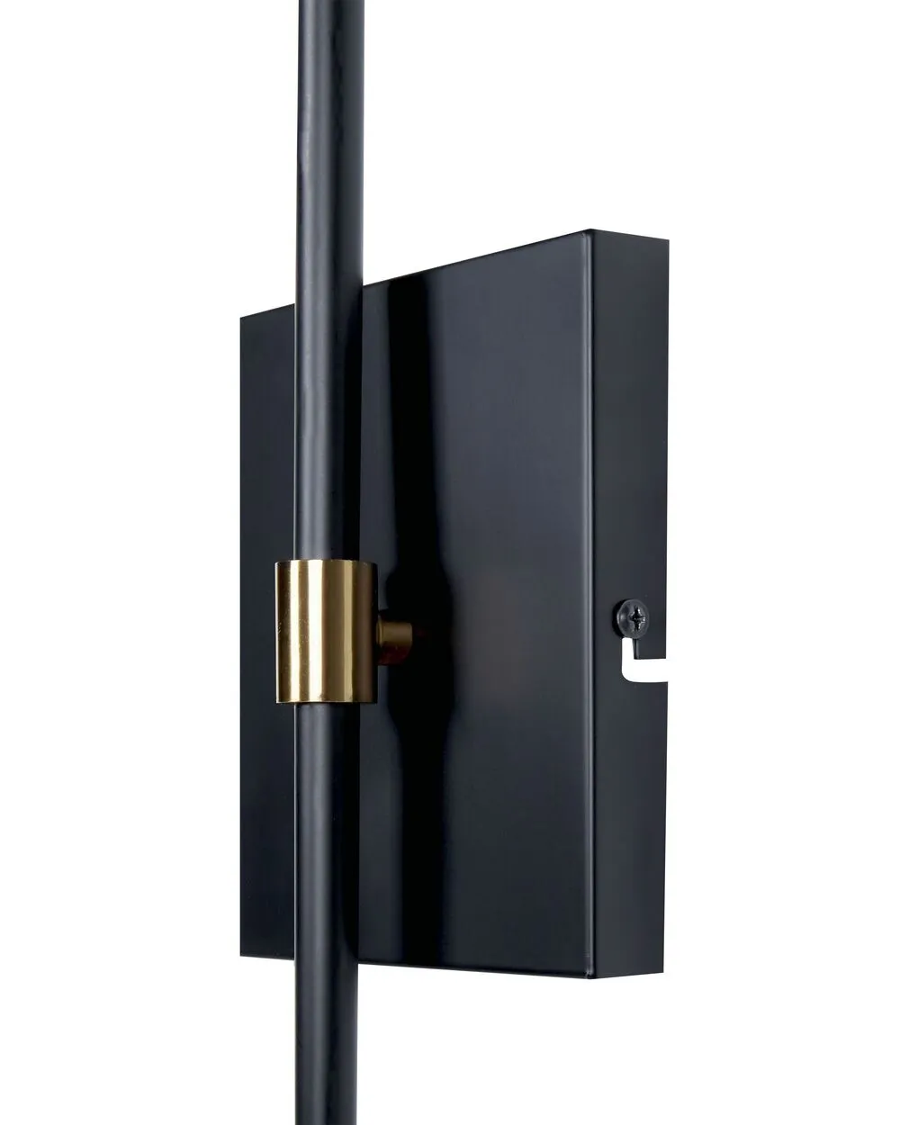 Wall Lamp MELAWI Adjustable Metal Black