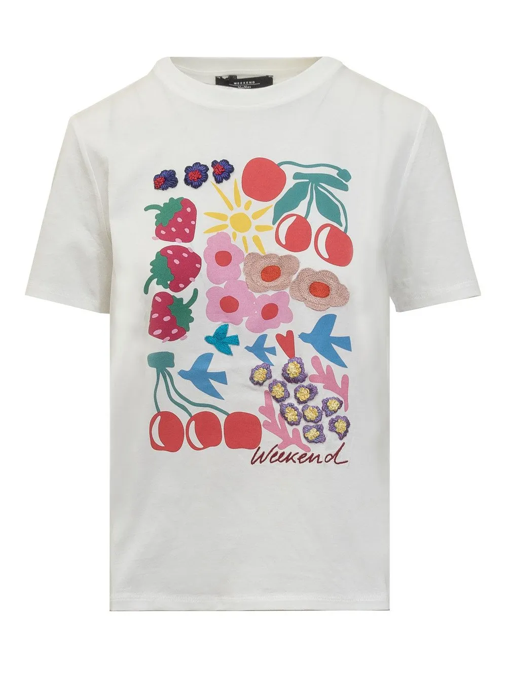 WEEKEND MAX MARA T-Shirt Cinema con Stampa  