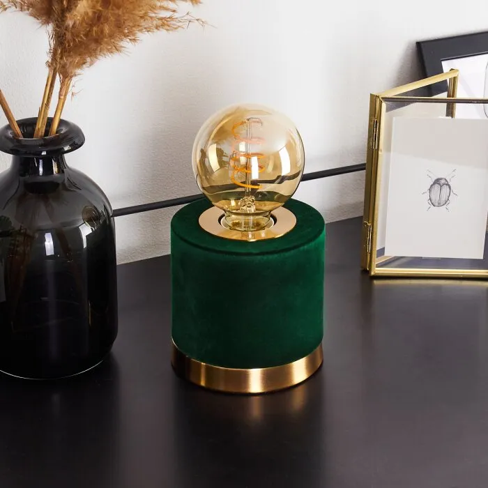 Weruga Lampada da tavolo Verde, Ottone, 1-Luce