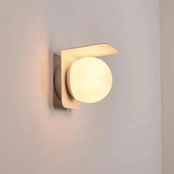 Wimmis Applique da esterno Bianco, 1-Luce
