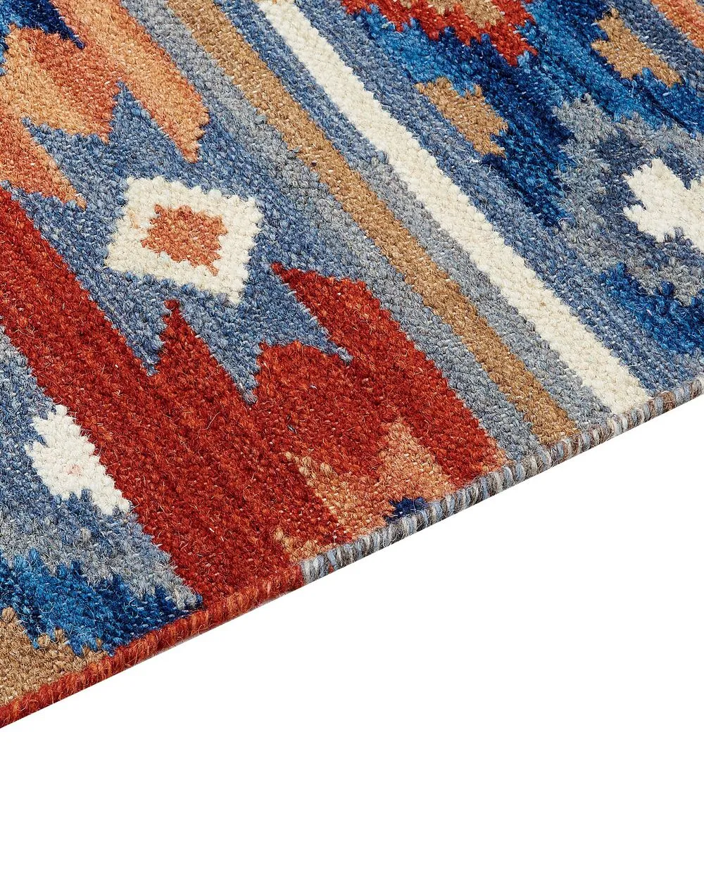 Wool Kilim Area Rug 80 x 150 cm Multicolour NORAKERT