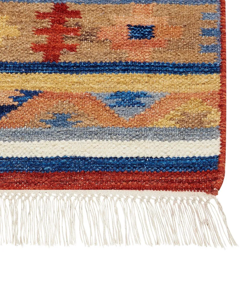 Wool Kilim Area Rug 80 x 150 cm Multicolour NORAKERT