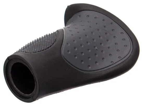 XLC Impugnature ergonomiche GR-S22 135-92 mm Nero Grigio