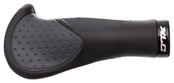 XLC Impugnature ergonomiche GR-S22 135-92 mm Nero Grigio
