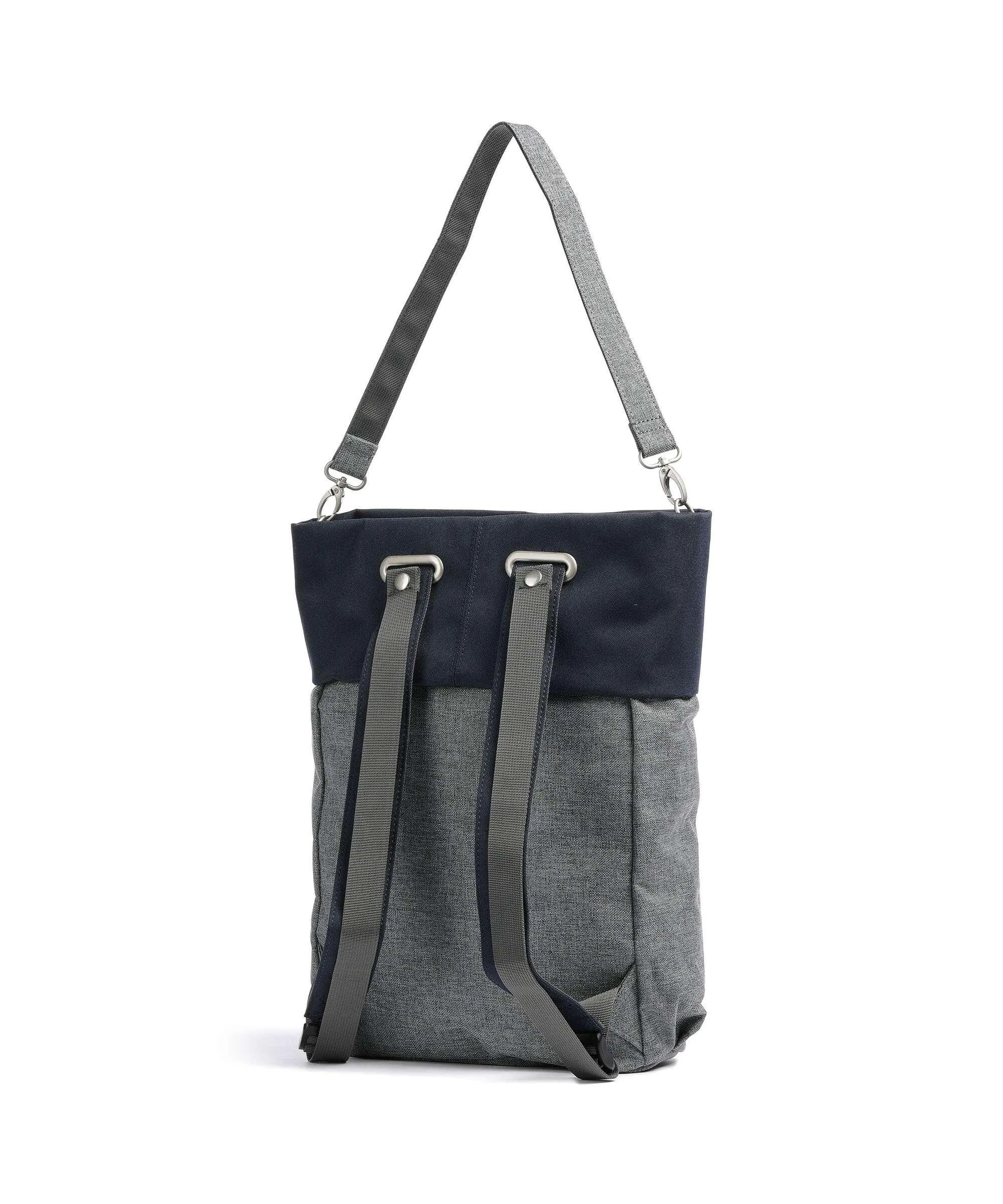  Zwei Kim KIR120 Borsa a zainetto poliestere, pelle sintetica grigio/blu  